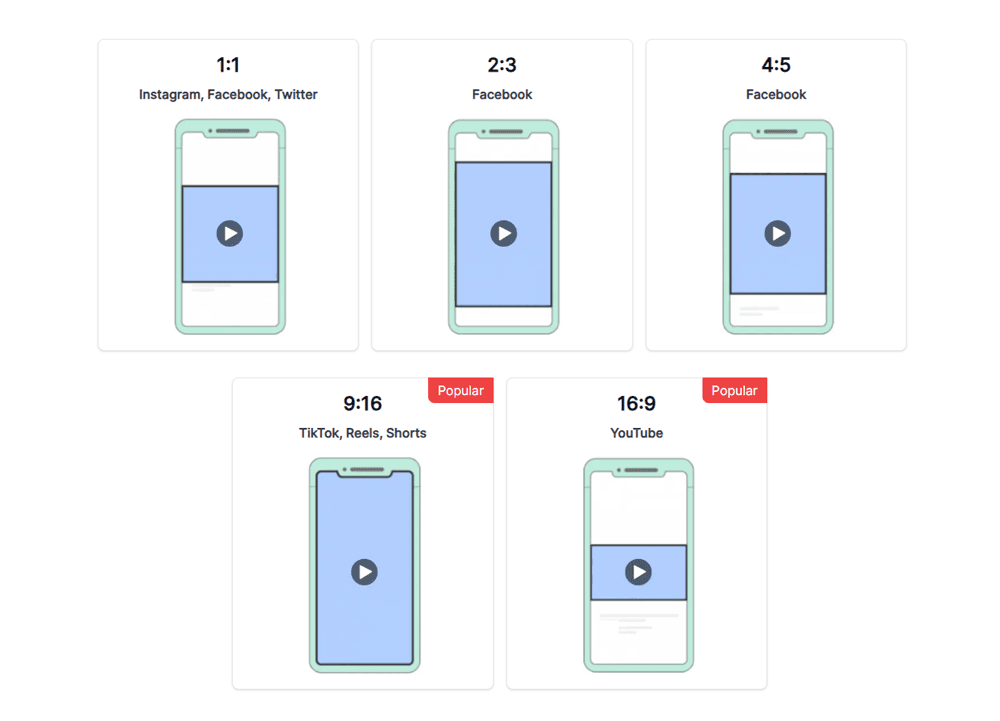 📐 Every Social Media Platform Gets Its Perfectly Sized Video